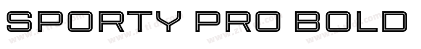 Sporty Pro Bold XP字体转换 Sporty Pro Bold XP字体转换